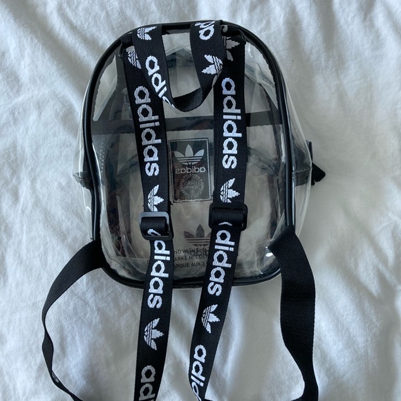 Transparent Adidas backpack - Picture 3 of 3
